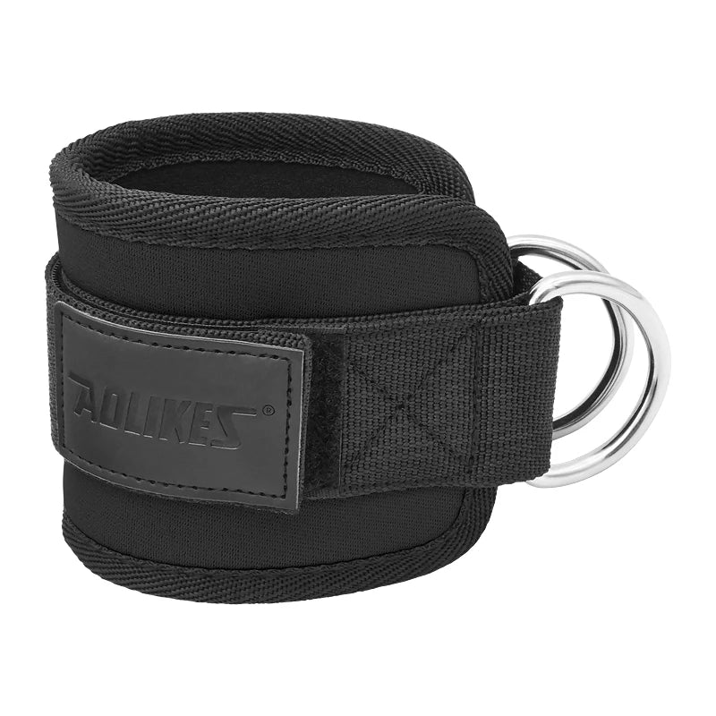 Cable Ankle Straps Double D-Ring Ankle Cuffs