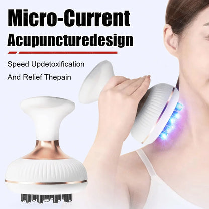 Electric Meridian Brush Gua Sha Body Massager EMS