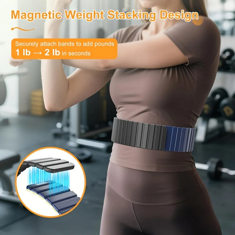 New Magnetic Wrist Weights, 1 Kg Ankle Weights