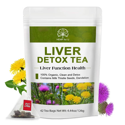 42 days Liver Cleanse Detox & Repair Herbal Tea