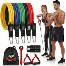 11pcs/Set Pull Rope, Resistance Bands, Portable Fitness