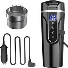12V/24V 500ML Electric Heating Cup Kettle 304Stainless
