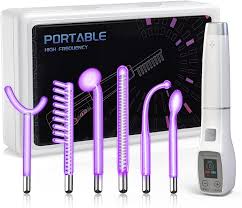 6 in 1 Touch Panel High Frequency Facial Machine Electrotherapy Wand