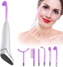 6 in 1 Touch Panel High Frequency Facial Machine Electrotherapy Wand