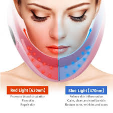 Face Lifting Device Red Light Skin Rejuvenation V Face
