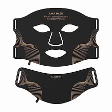 7 Color LED Face Mask with Neck Wireless Portable