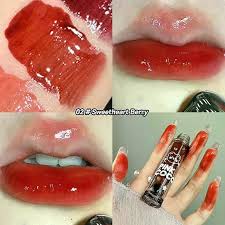 Bear Doodle Mirror Lip Glaze — Long-Lasting
