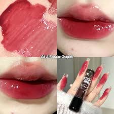 Bear Doodle Mirror Lip Glaze — Long-Lasting