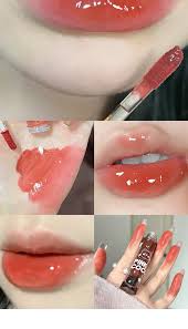 Bear Doodle Mirror Lip Glaze — Long-Lasting