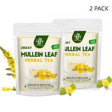 Mullein Leaf Tea, Mullein Tea Bags for Lung Cleanse