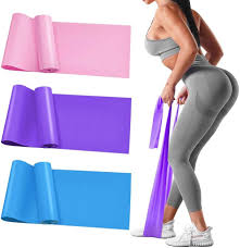 Long Training Stretch Bands Yoga Pilates Resistance Band