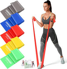 Long Training Stretch Bands Yoga Pilates Resistance Band