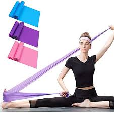 Long Training Stretch Bands Yoga Pilates Resistance Band