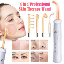 High Frequency Electrotherapy Neon Facial Skin Massage Wand