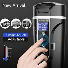 Smart Touch Car Thermos Bottle Digital Display Insulated Cup
