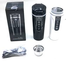Smart Touch Car Thermos Bottle Digital Display Insulated Cup