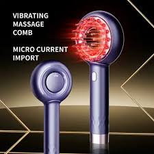 Electric Micro-current Massage Comb 660nm Red Light