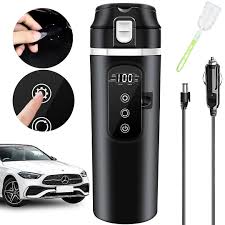 Smart Touch Car Thermos Bottle Digital Display Insulated Cup
