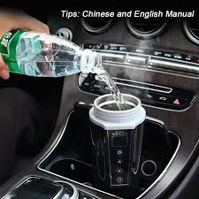 Smart Touch Car Thermos Bottle Digital Display Insulated Cup