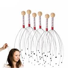 1PC Octopus Head Massager Stainless Steel