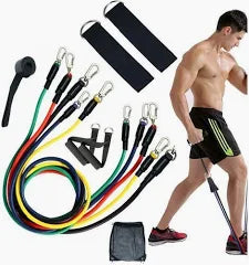 11pcs/Set Pull Rope, Resistance Bands, Portable Fitness